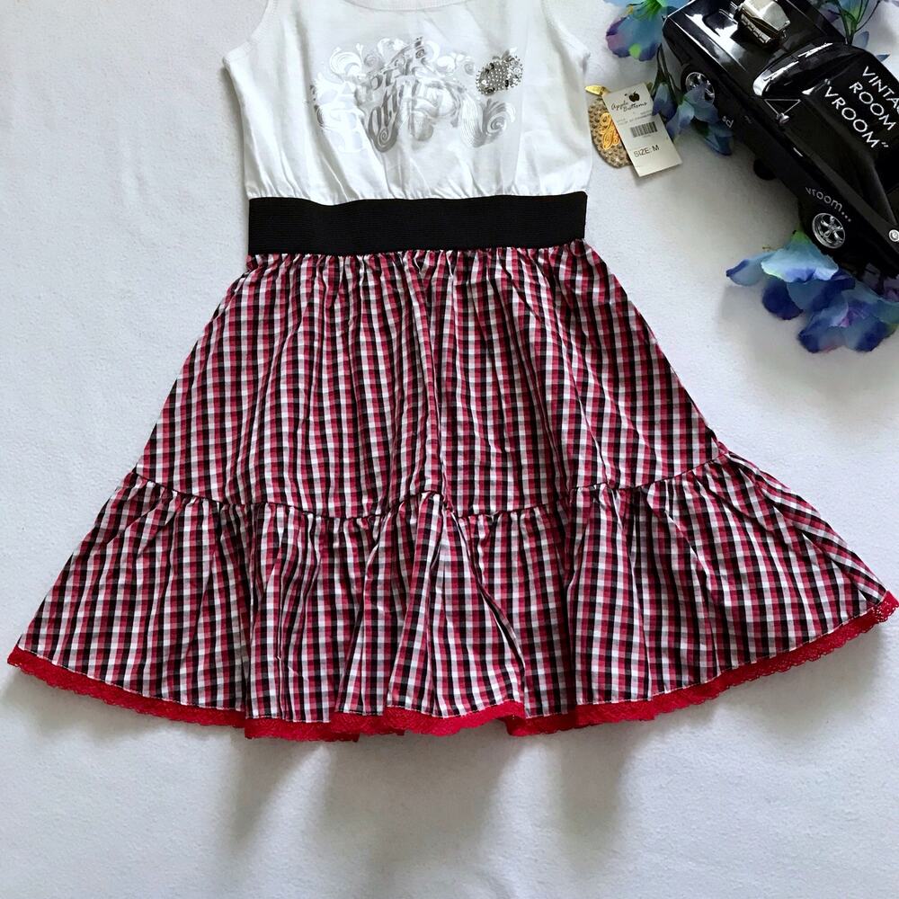 Apple Bottoms NWT Summer Dress Girls M (8/10) - Picture 4 of 8